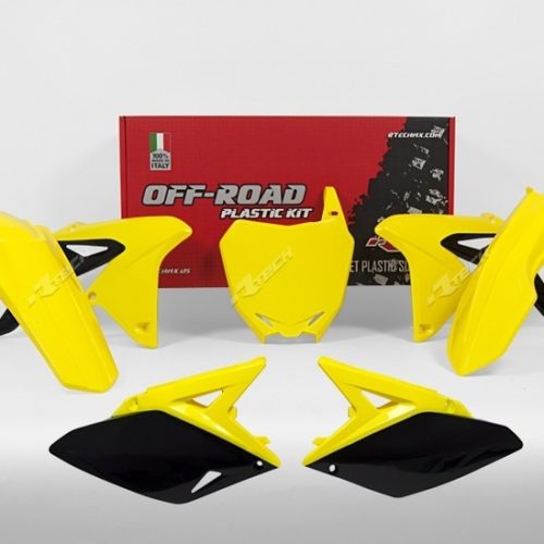 RACETECH Plastic Kit OEM Color (2017) Yellow/Black Suzuki RM-Z250