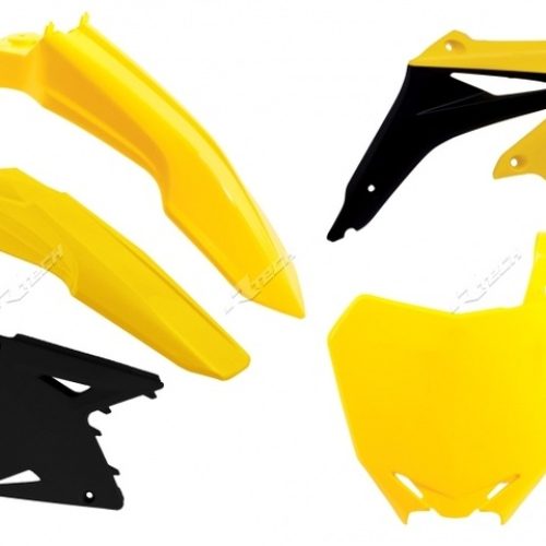 RACETECH Plastic Kit OEM Color (2017) Yellow/Black Suzuki RM-Z450