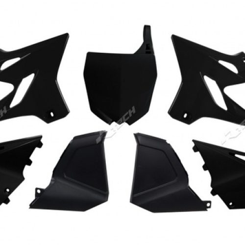 RACETECH Plastic Kit Replica (2015) Black Yamaha YZ125/250