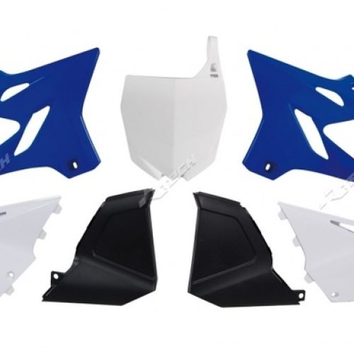 RACETECH Plastic Kit Replica (15-16) Blue/White Yamaha YZ125/250