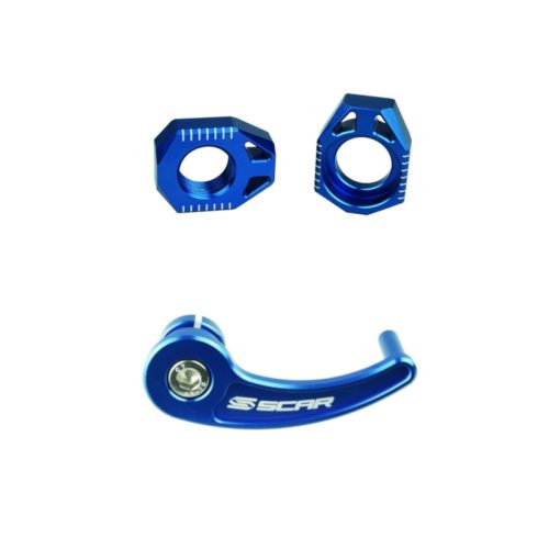 SCAR Rear wheel axle puller + chain tensioner, Sherco 125-450
