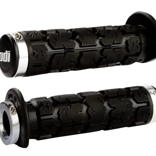 ODI Rogue Lock-On Grips – Black/Silver