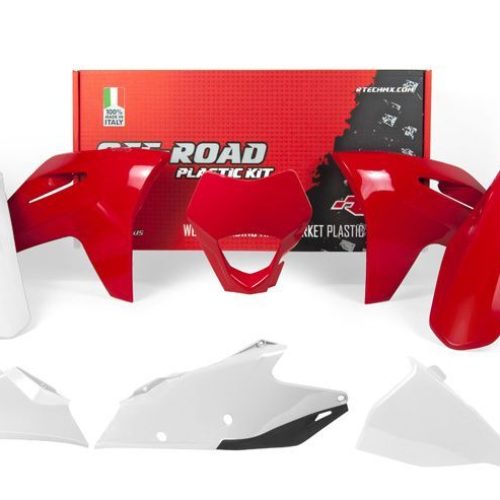 RACETECH Plastic Kit – Red/White Gas Gas EC/EC-F