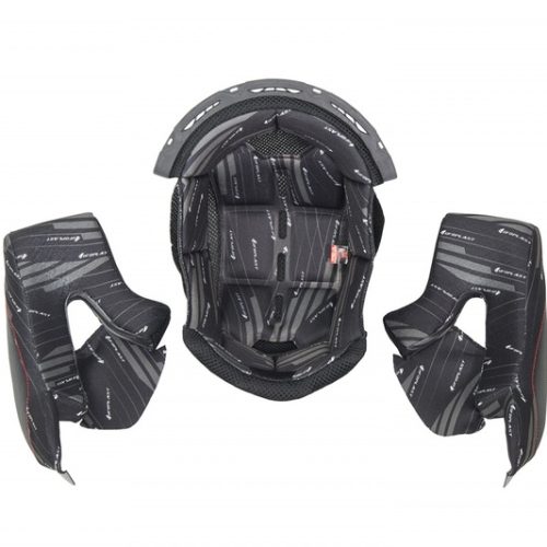 UFO Aries Helmet Inner Pad & Cheekpads Black Size XL