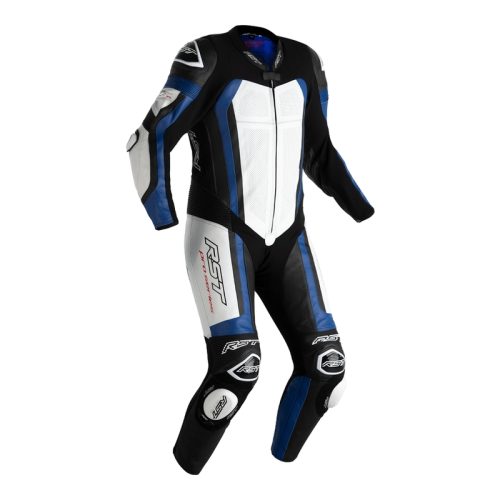 RST Pro Series Leather Airbag Suit – Blue Size XS