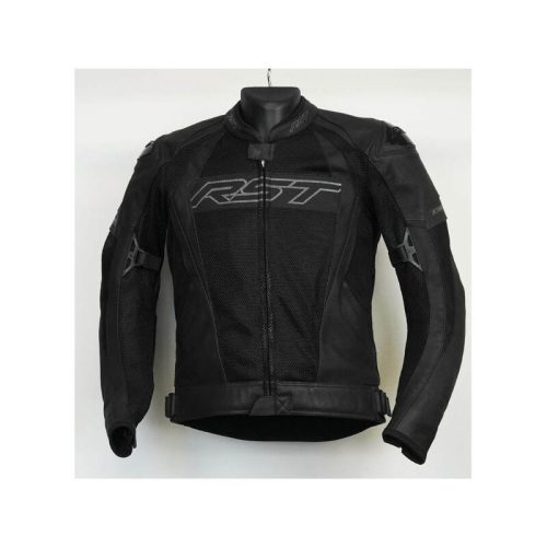 RST Tractech Evo 4 Jacket Leather – Black Size S