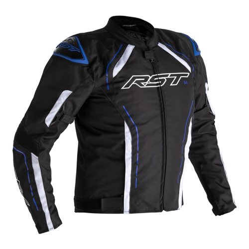 RST S-1 Jacket Textile Black/White/Blue Men Size 3XL