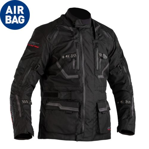 RST Paragon 6 Airbag Jacket Textile Black Size S