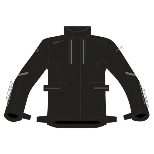 RST F-Lite Jacket Textile Black Women Size S