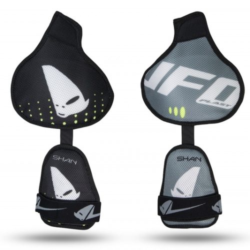 UFO Replacement Shoulders for Shan Chest Protector Grey