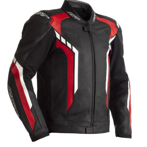 RST Axis CE Jacket Leather – Red Size 2XL