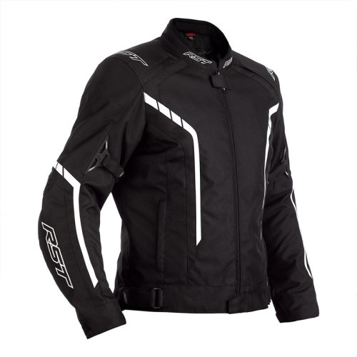 RST Axis Jacket Textile – Black/White Size 2XL