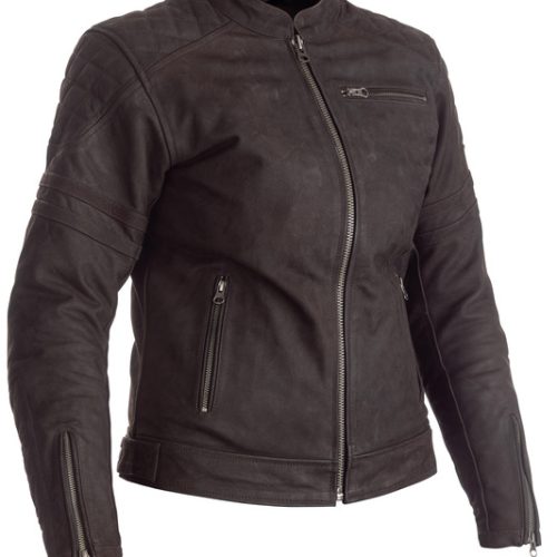 RST Ripley CE Women Jacket Leather – Marron Size 3XL