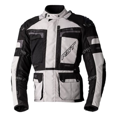 RST Adventure-X Airbag Jacket Textile – Silver/Black Size S