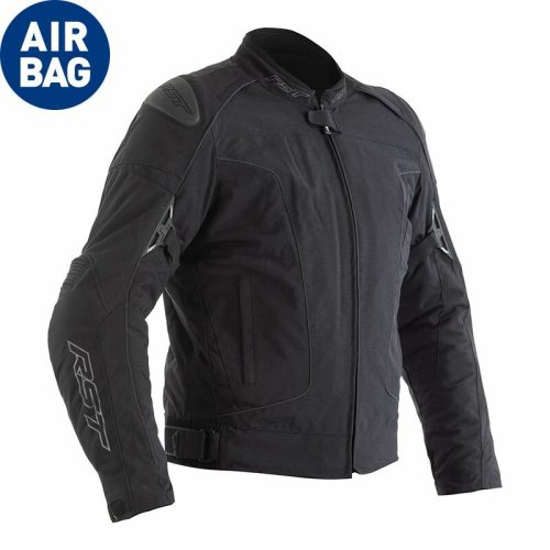 RST GT Airbag CE Jacket Textile – Black Size XL