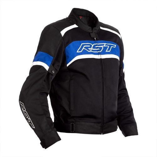 RST Pilot CE Jacket Textile – Black/Blue Size M