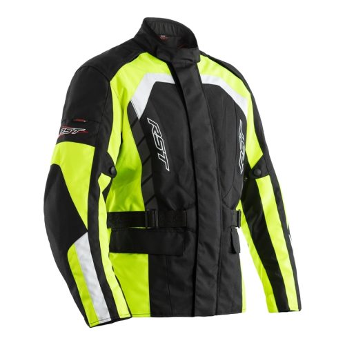 RST Alpha 4 CE Jacket Textile – Black/Yellow Size XL