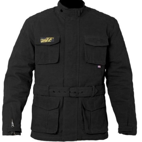 RST IOM TT Classic III 3/4 CE Women Jacket Waxed Cotton – Black Size S