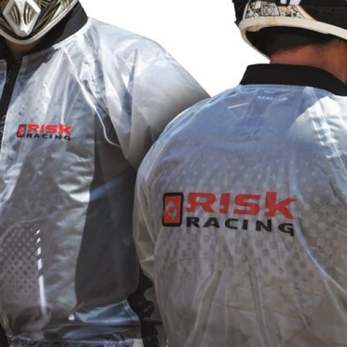 Risk Racing Rain Jacket Translucent size S