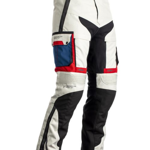 RST Adventure-X CE Women Pants Textile – Ice/Blue/Red Size 3XL