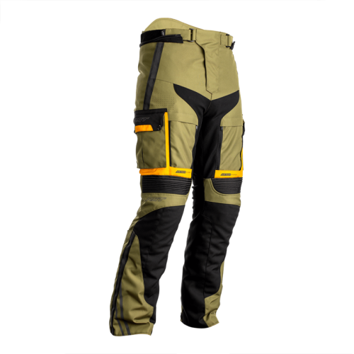 RST Pro Series Adventure-X CE Textile Pants – Green/Ochre Size XXL