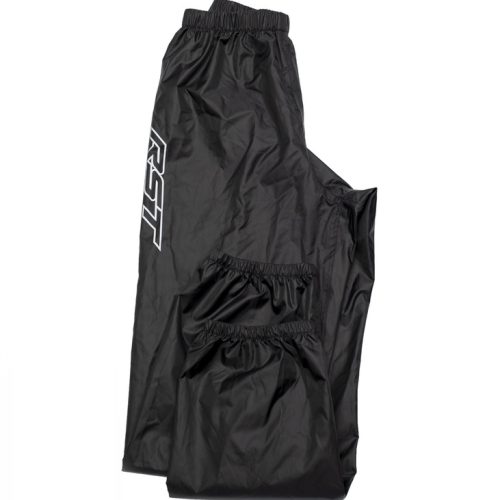 RST Lightweight Waterproof Rain Pants – Black Size S