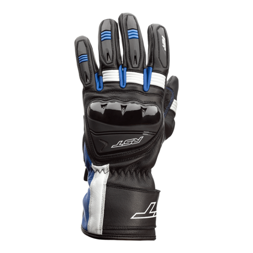 RST Pilot CE Gloves – Black/Blue/White Size 08