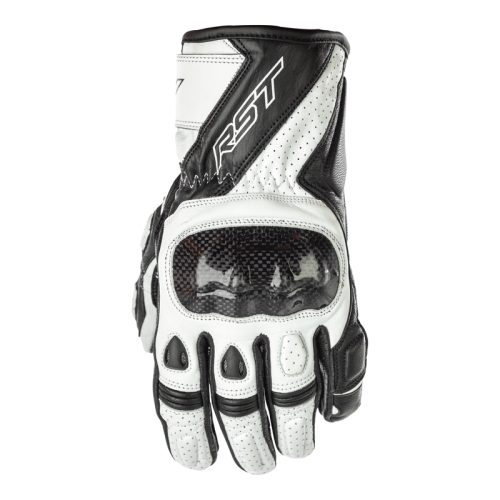 RST Ladies Stunt III CE Women Gloves Leather/Textile – White Size L/08