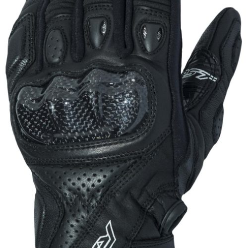 RST Stunt III CE Gloves Leather/Textile – Black Size XS