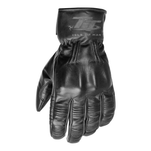 RST IOM TT Hillberry CE Gloves Leather – Black Size S