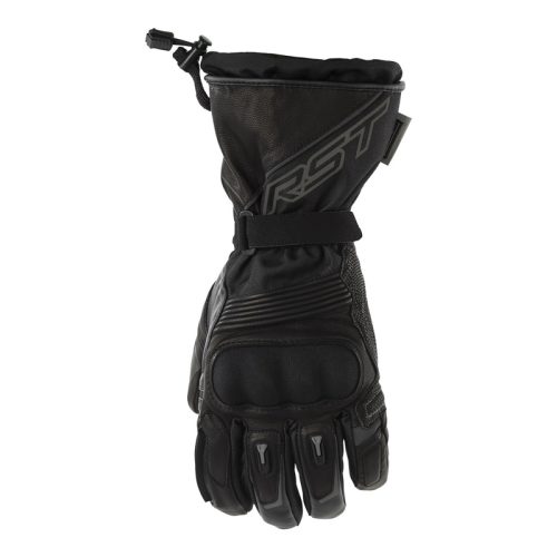RST Paragon Waterproof CE Gloves Leather/Textile – Black Size S