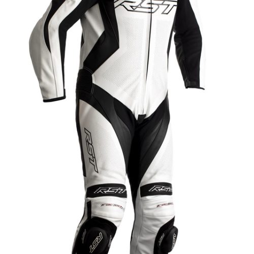 RST Tractech EVO 4 CE Race Leather Suit – White/Black Size EU56/XL