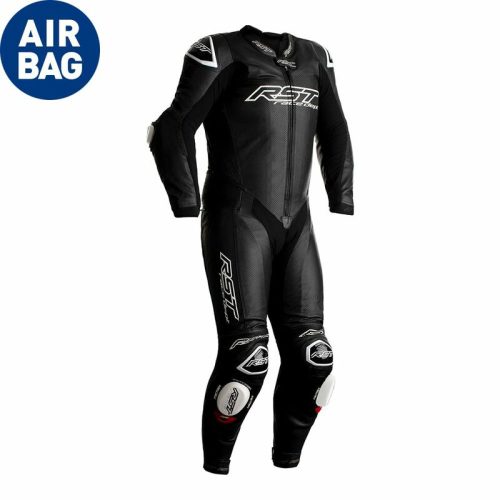 RST Race Dept V4.1 Airbag CE Leather Suit – Black Size XS