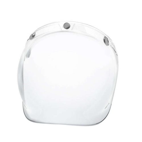 V PARTS Bubble clear universal helmet shield with flip-up