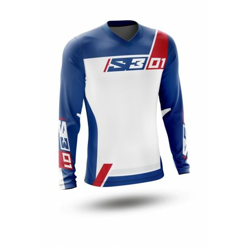 S3 Collection 01 Jersey – Patriot Red/Blue Size XL