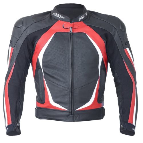 RST Blade II Leather Jacket – Black/Red Size S
