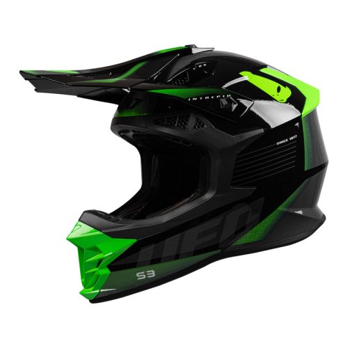 UFO Intrepid Helmet – Black/Green