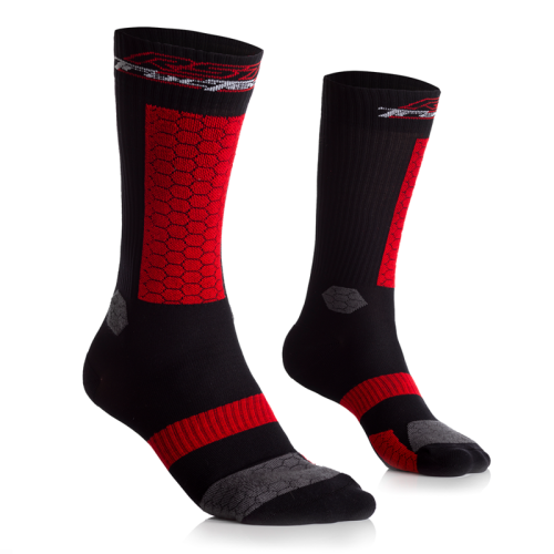 RST Tractech Socks – Black/Red Size M