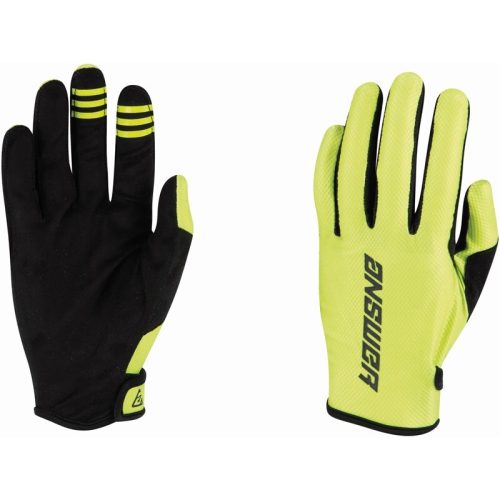 ANSWER A22 Ascent Youth Gloves Hyper Acid Size XL