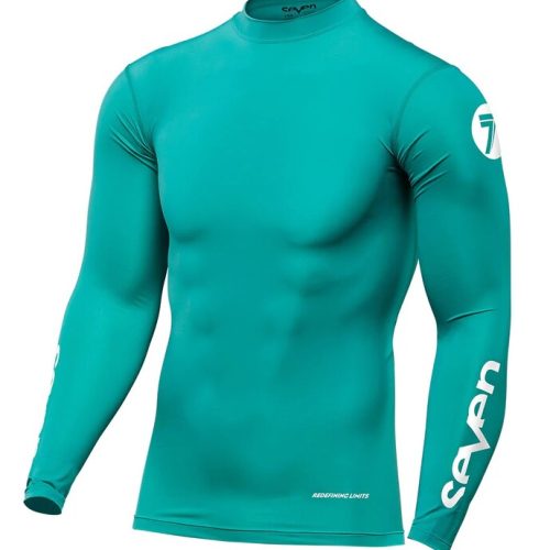 SEVEN Zero Compressions jersey – aqua