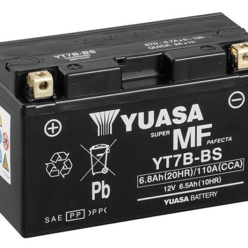 YUASA W/C Battery Maintenance Free Factory Activated – YT7B