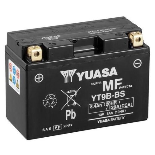YUASA W/C Battery Maintenance Free Factory Activated – YT9B