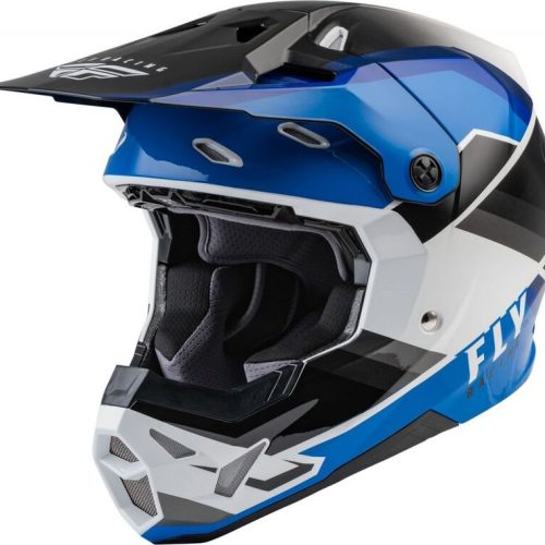 FLY RACING Formula CP Rush Helmet Black/Blue/White SM